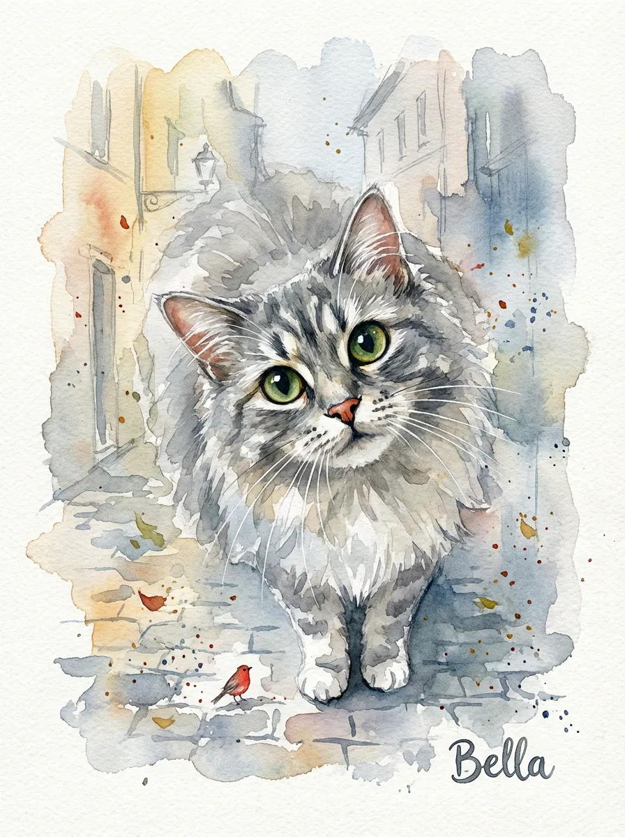 Bella's Emerald Gaze