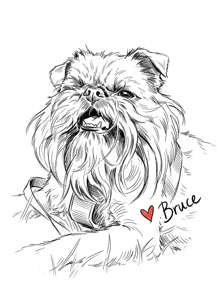 The Resolute Gaze of Bruce