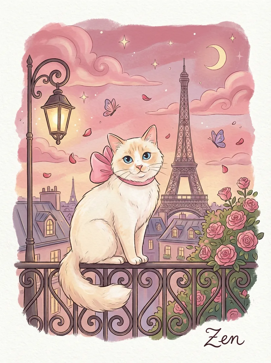 Zen's Parisian Reverie