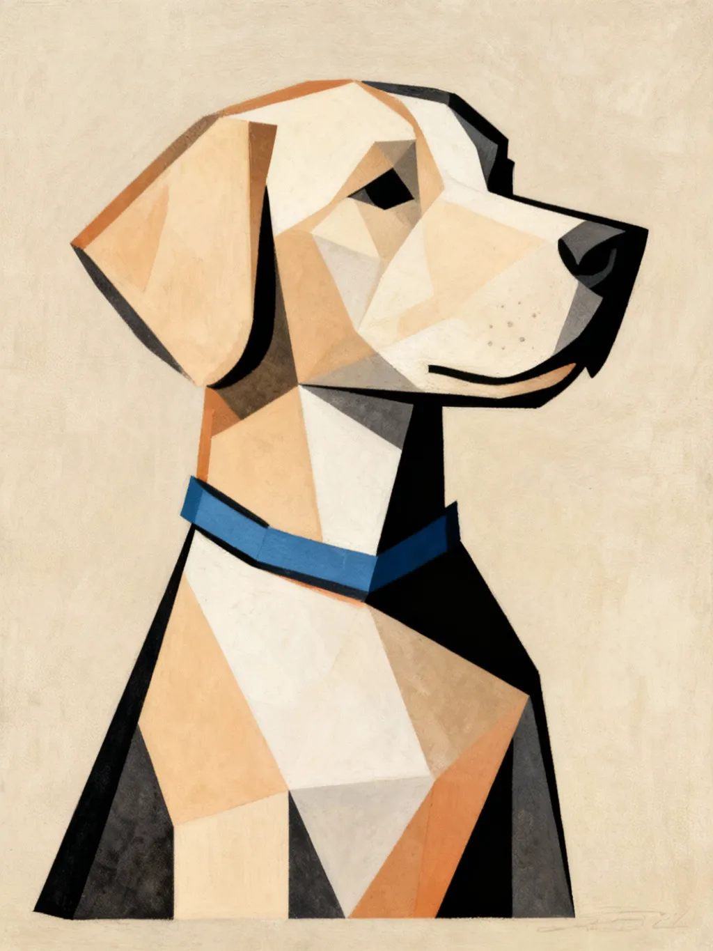 Portrait of Roy, Blue Collar