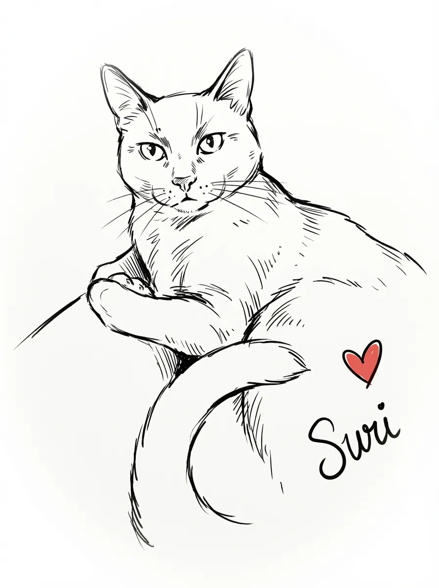 Suri's Contemplative Gaze