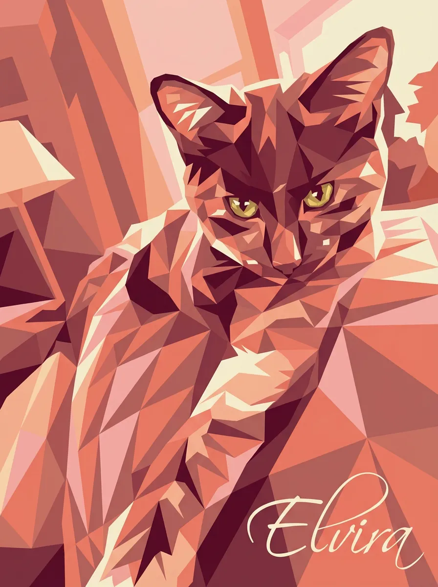 Portrait of Elvira, Verdant Gaze