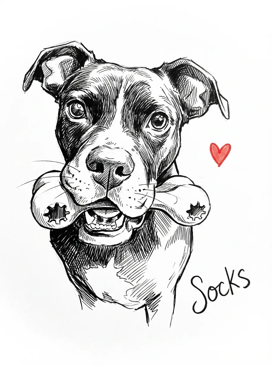 Artwork of Socks