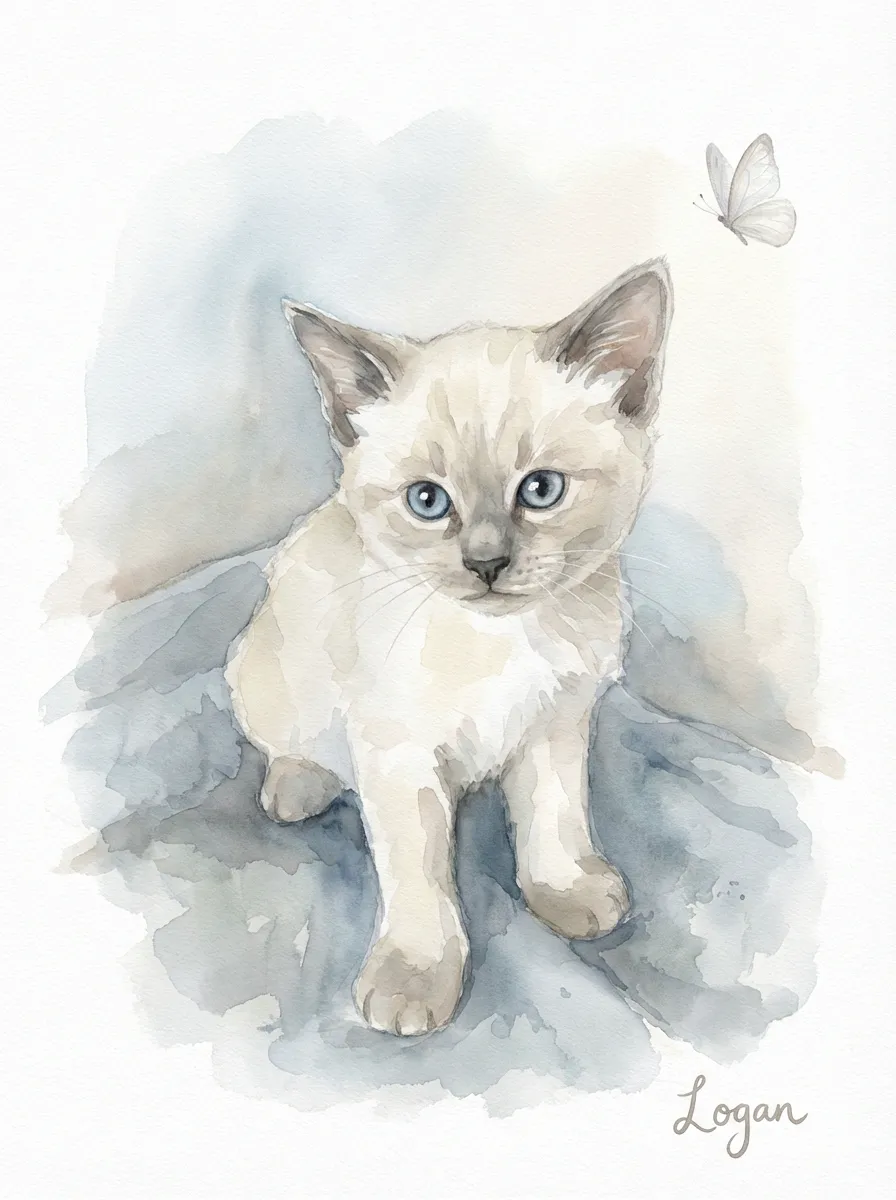 Logan's Blue-Eyed Wonder