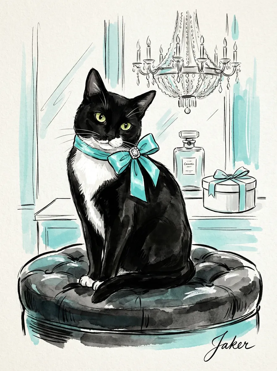 Portrait of Jaker in Teal