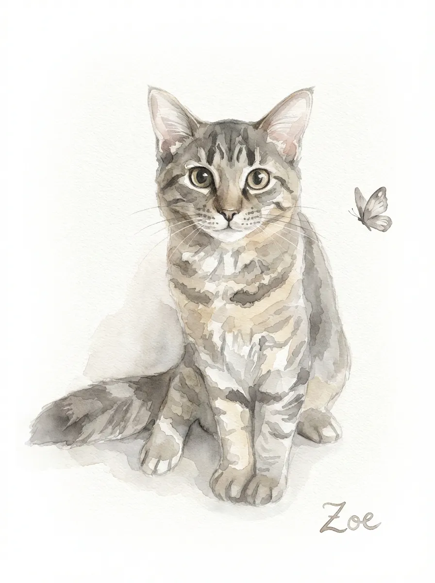 Zoe's Butterfly Reverie