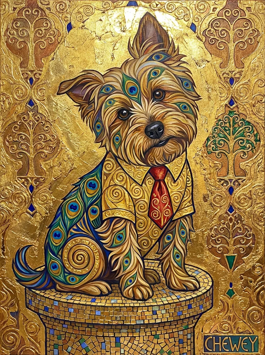 Chewey in Gilded Plumage