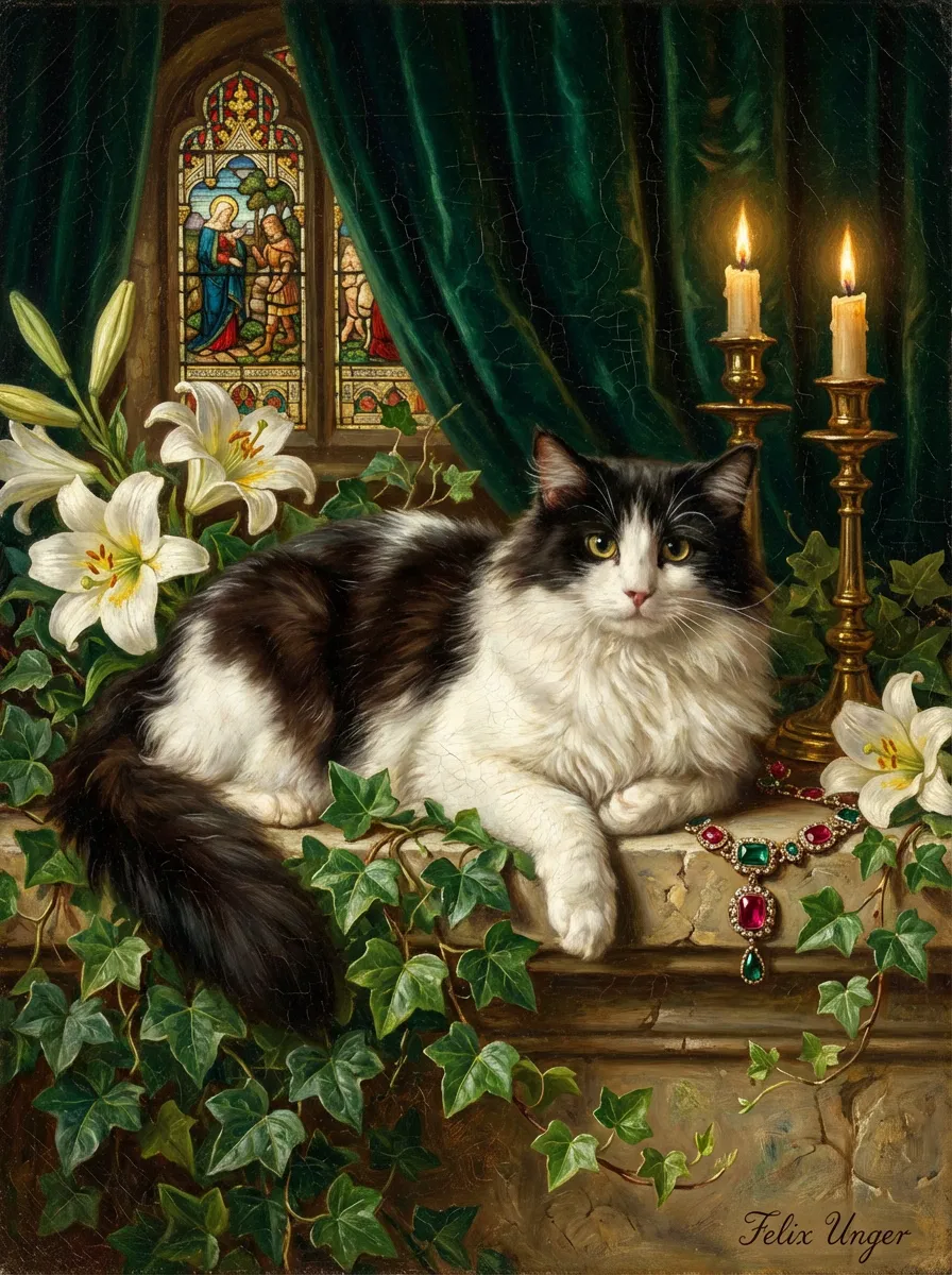 The Contemplative Feline