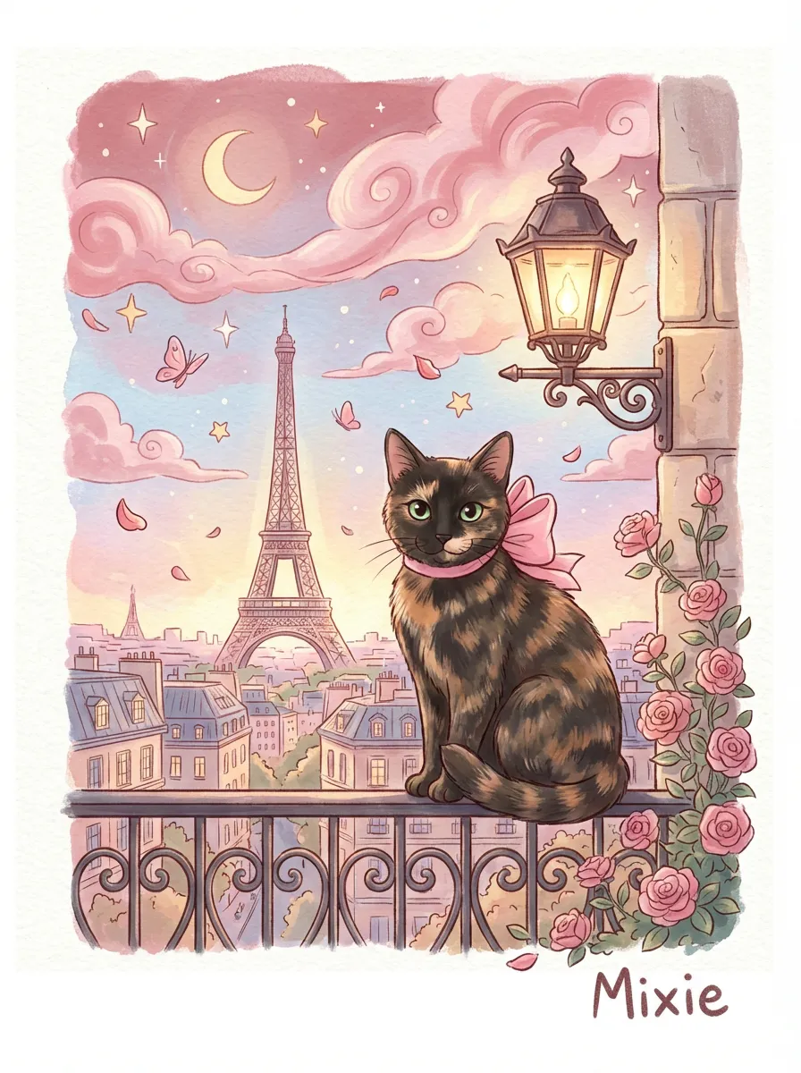 Mixie's Parisian Reverie
