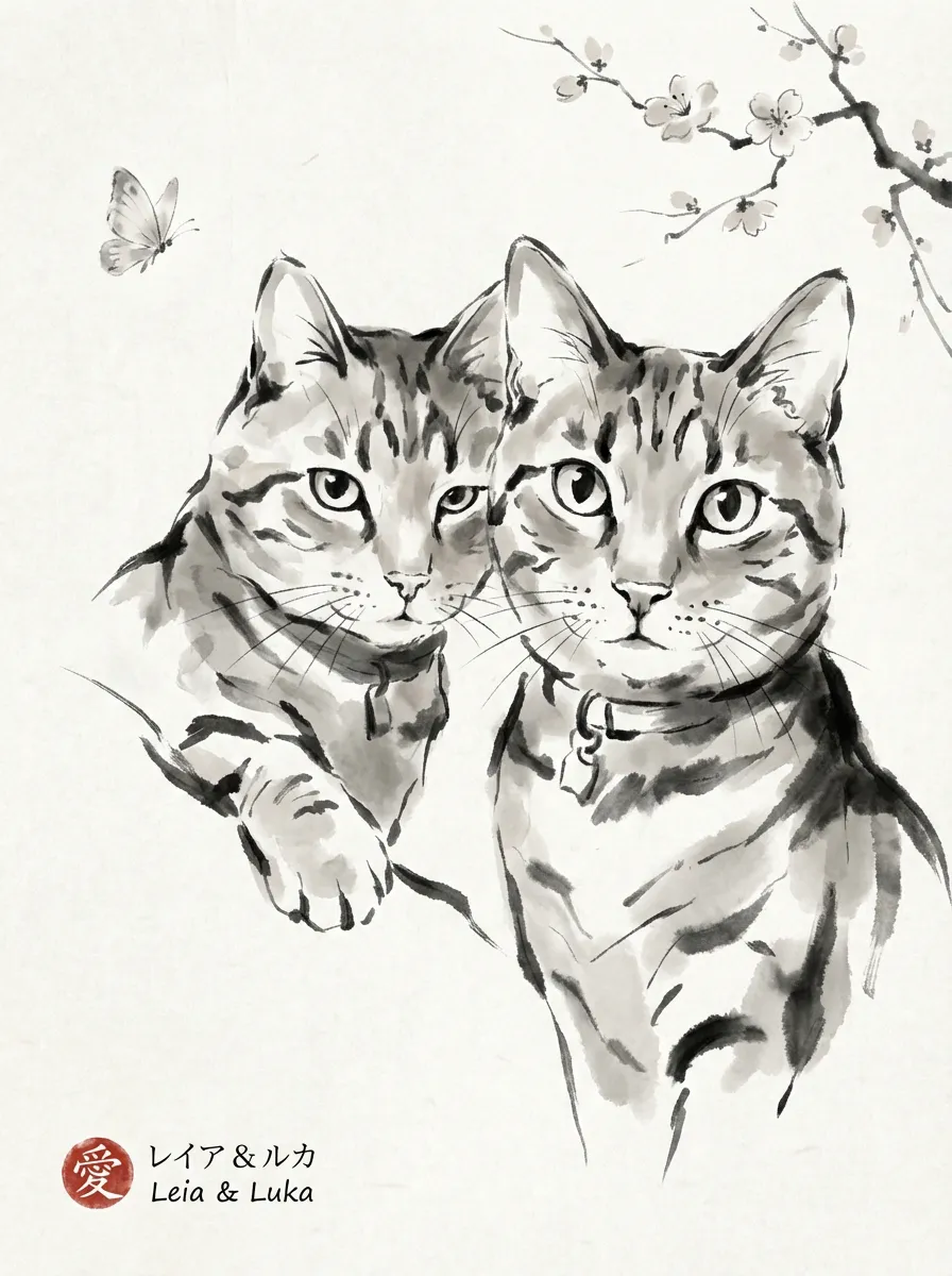 Leia and Luka, Sakura Gaze