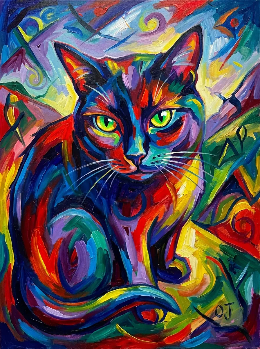 The Chromatic Gaze of OJ