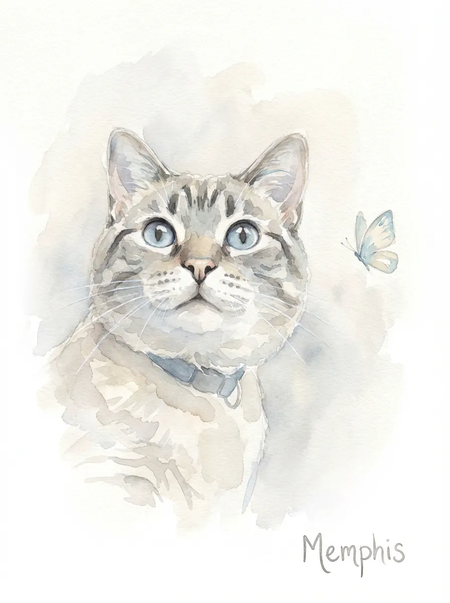 Memphis and the Azure Wing