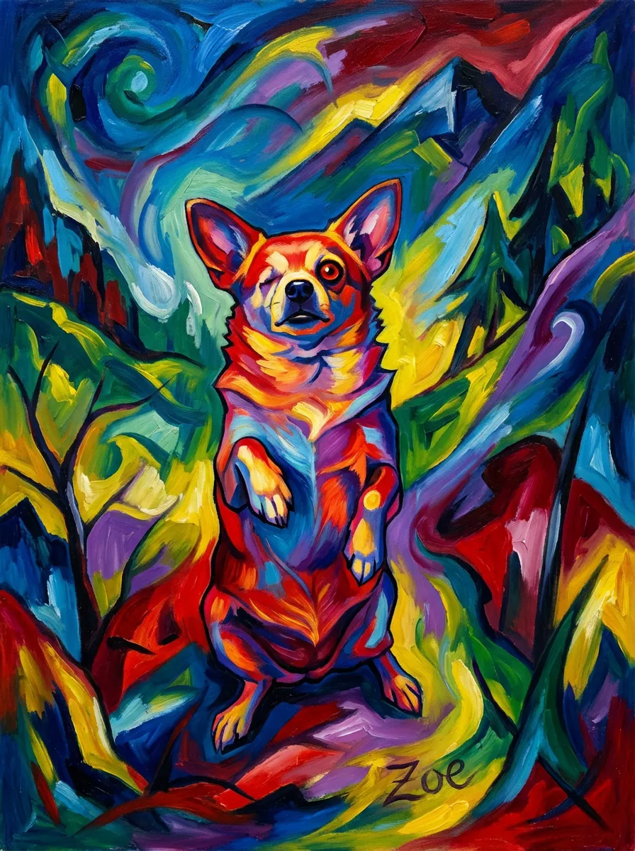 Zoe's Luminous Ascent