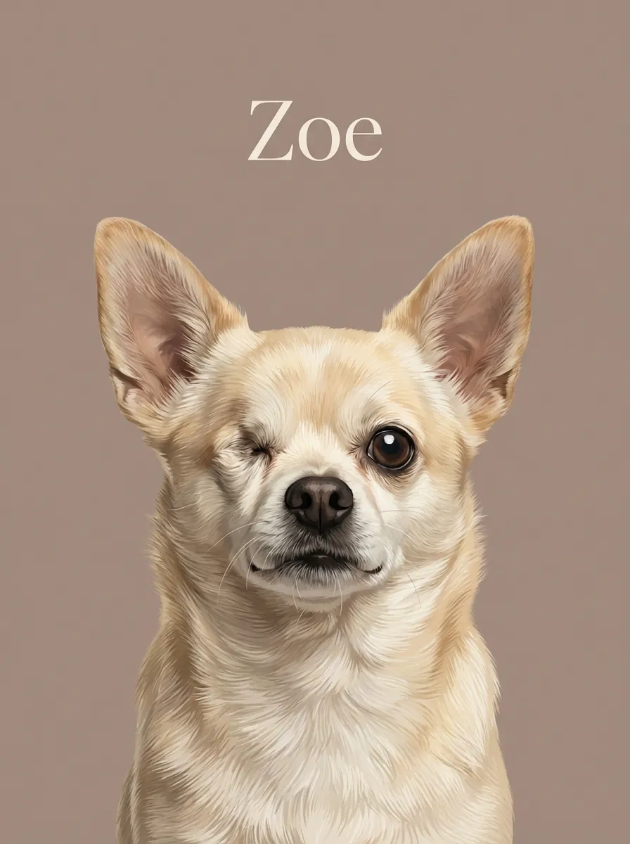 Zoe's Knowing Glance