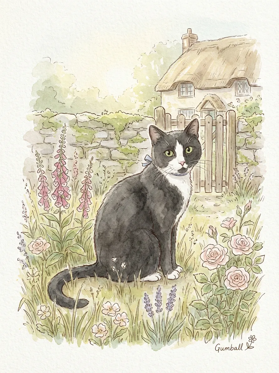 Gumball's Garden Reverie