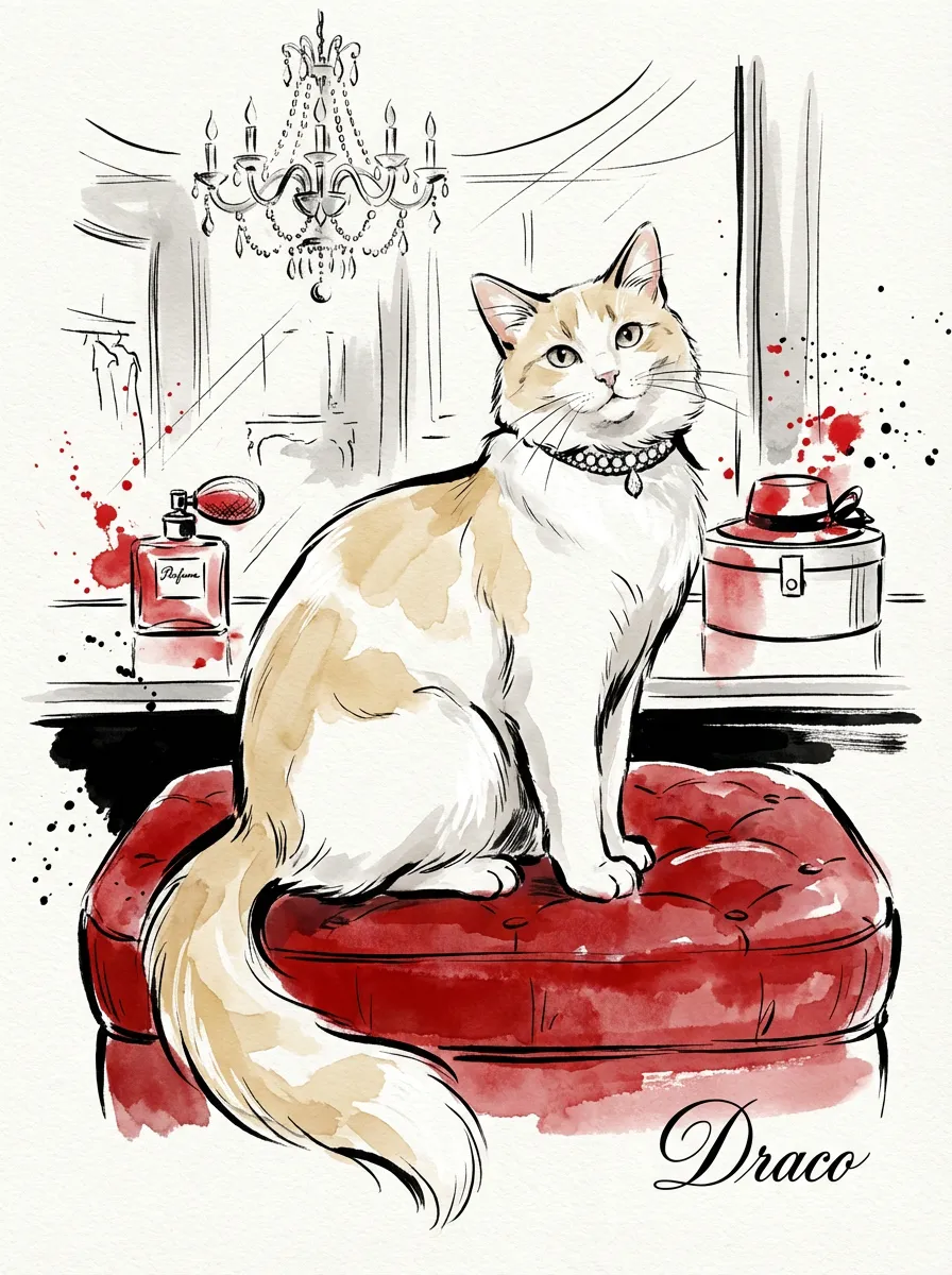 Draco, Pearl and Crimson