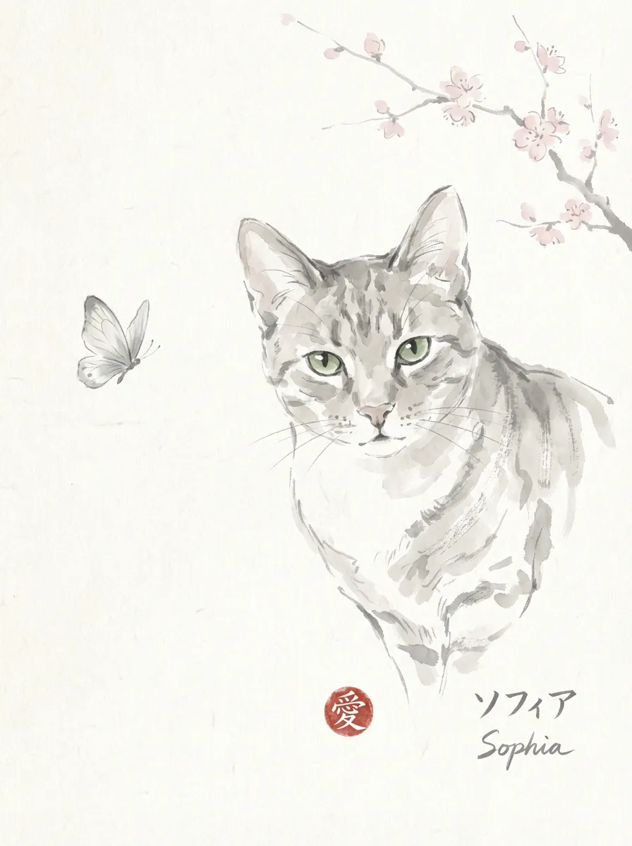 Sophia's Spring Serenity