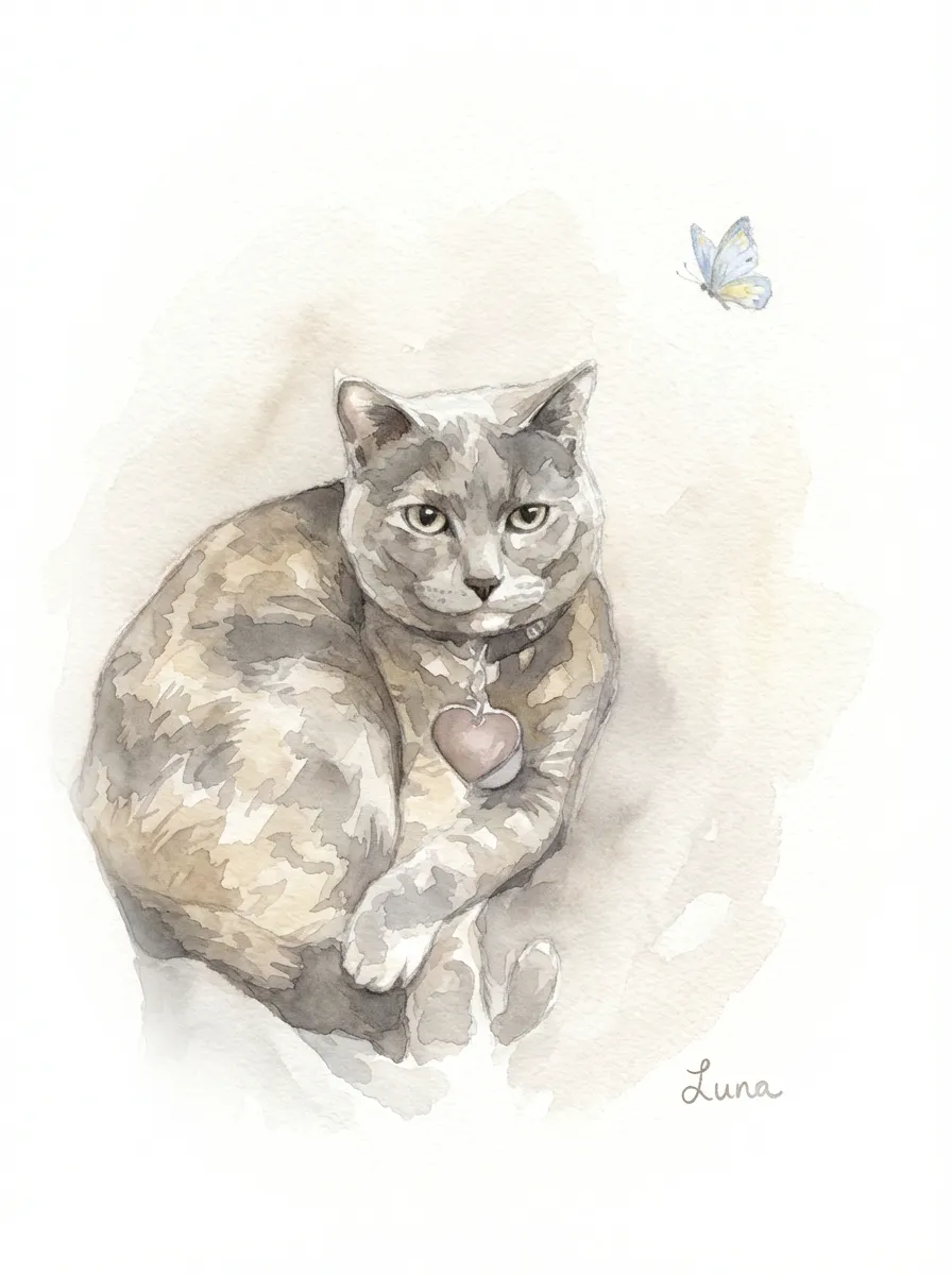 The Contemplative Luna