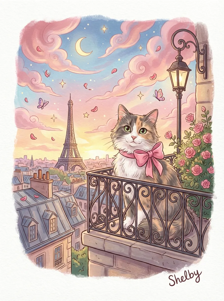 Shelby's Parisian Reverie