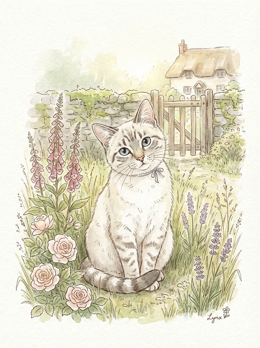 A Cottage Garden Lynx