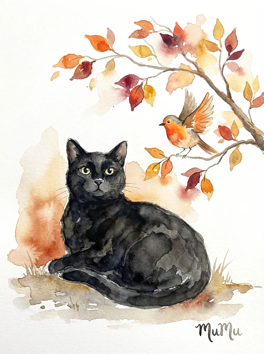 Portrait of MuMu in Autumn