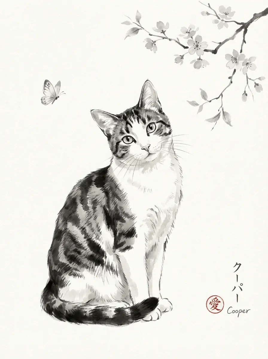 Cooper and the Sakura