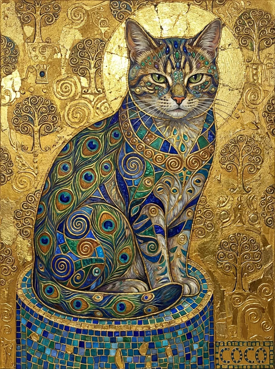 Portrait of Coco, Adorned