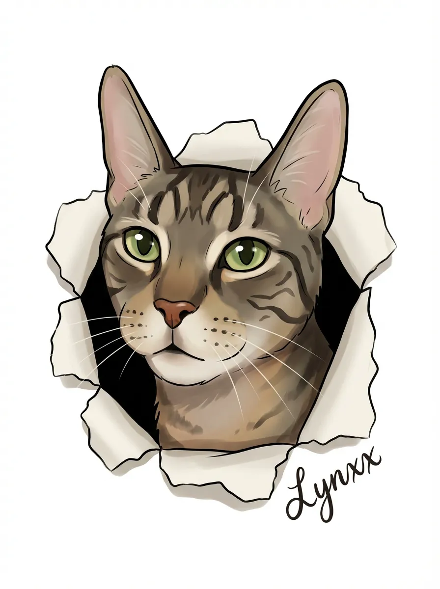 Lynxx's Verdant Gaze