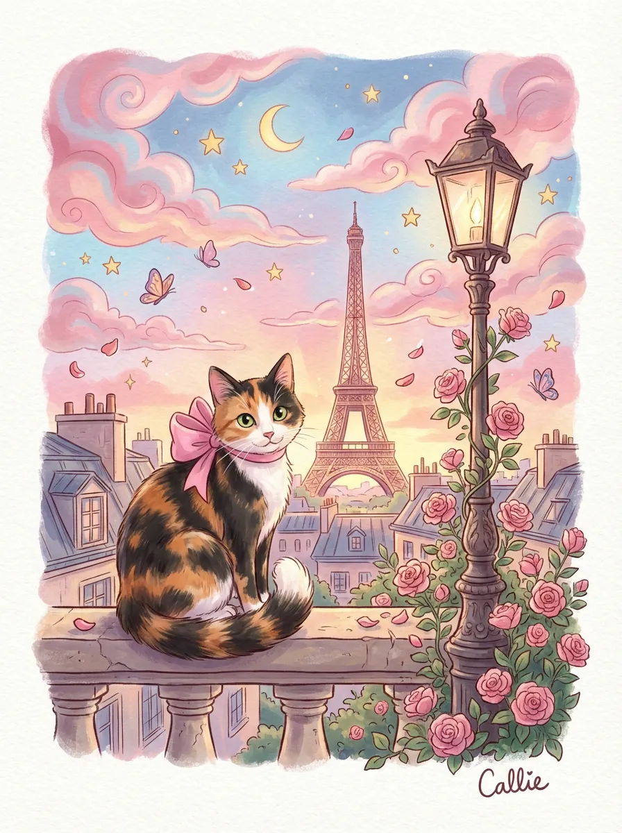 Callie's Parisian Reverie