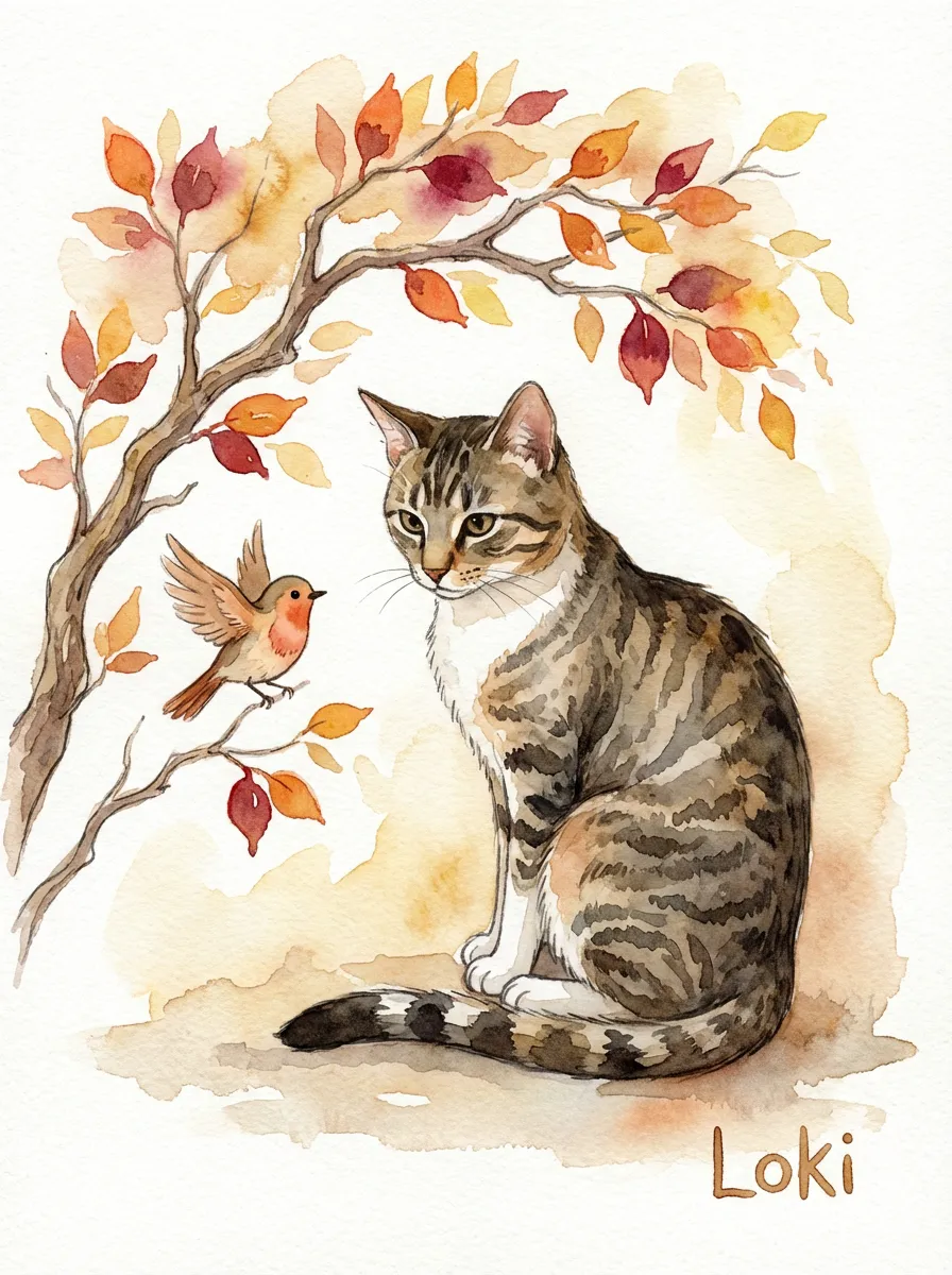 Loki, Autumn Contemplation