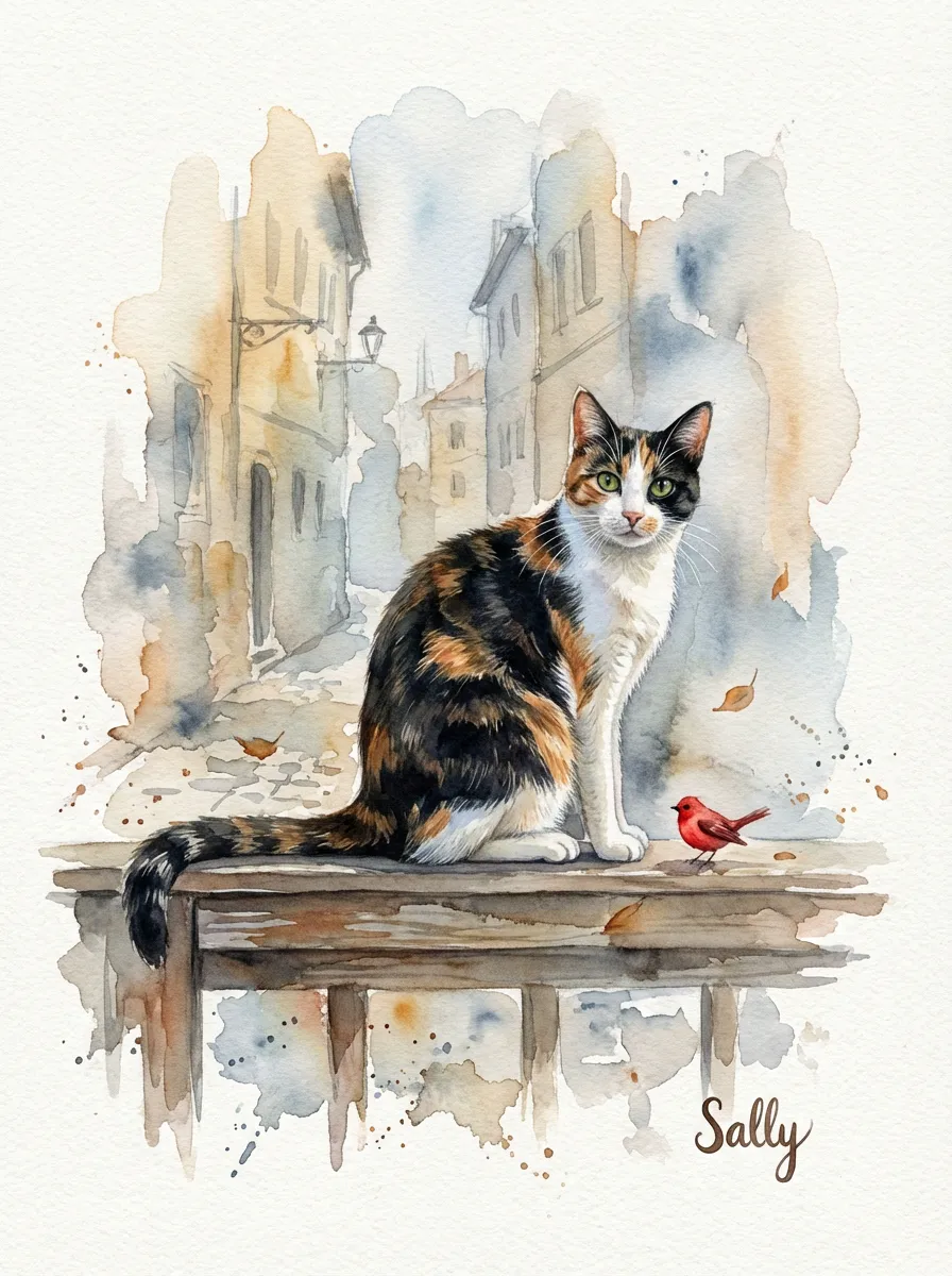 Sally, A Cobbled Reverie