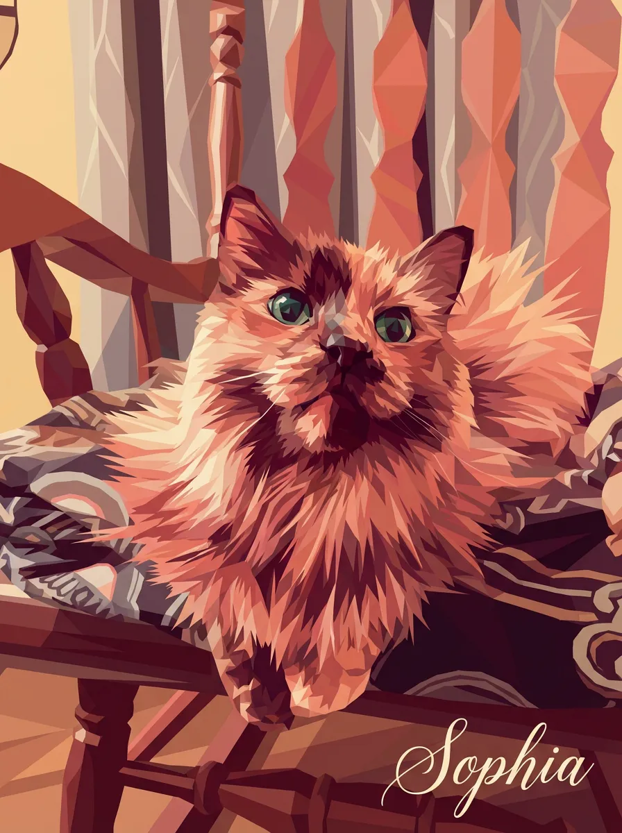 Sophia's Emerald Gaze