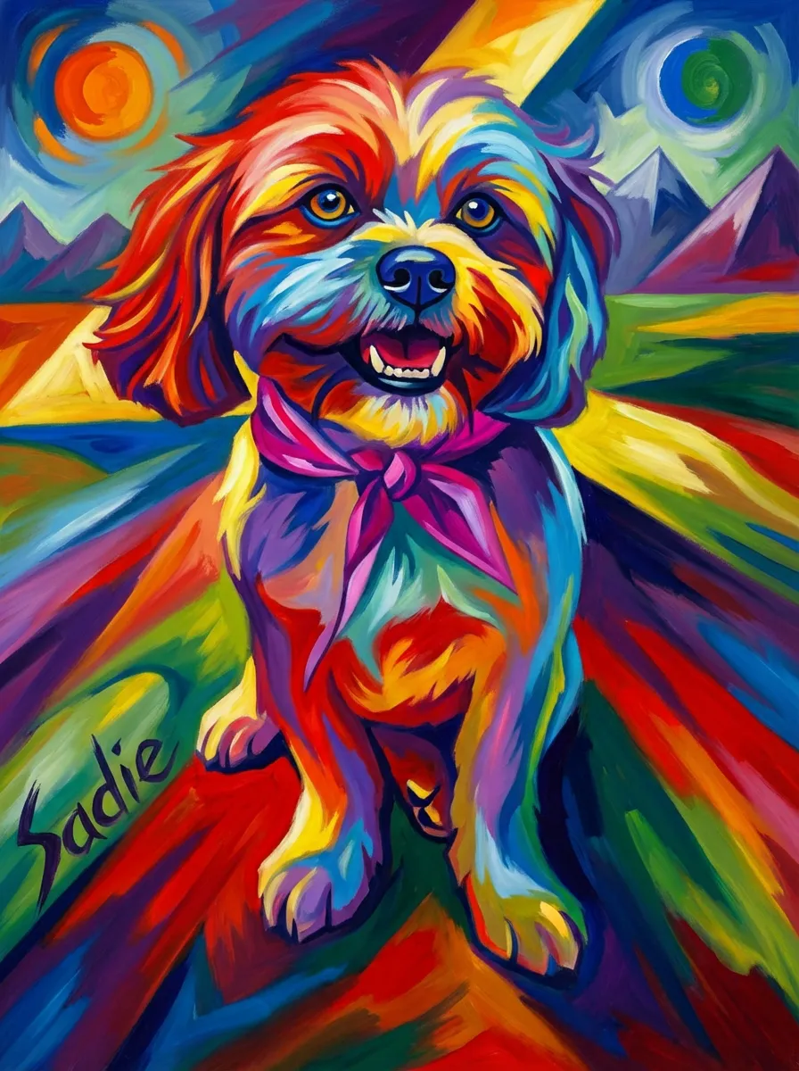 Joyful Hues of Sadie