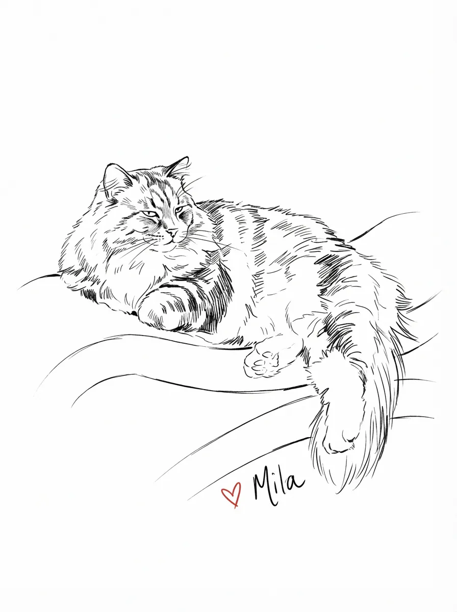 Mila in Contemplation