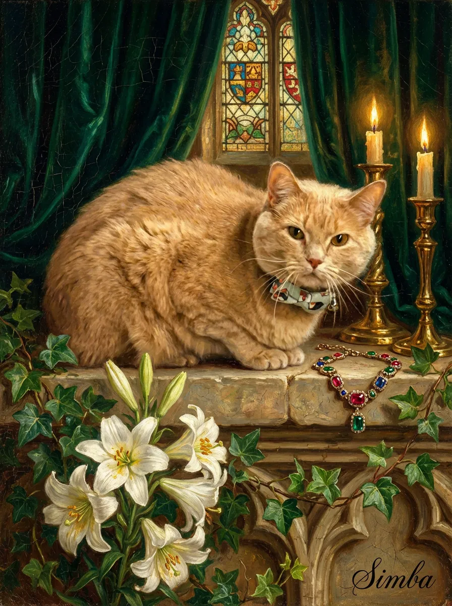 Simba's Evening Vigil