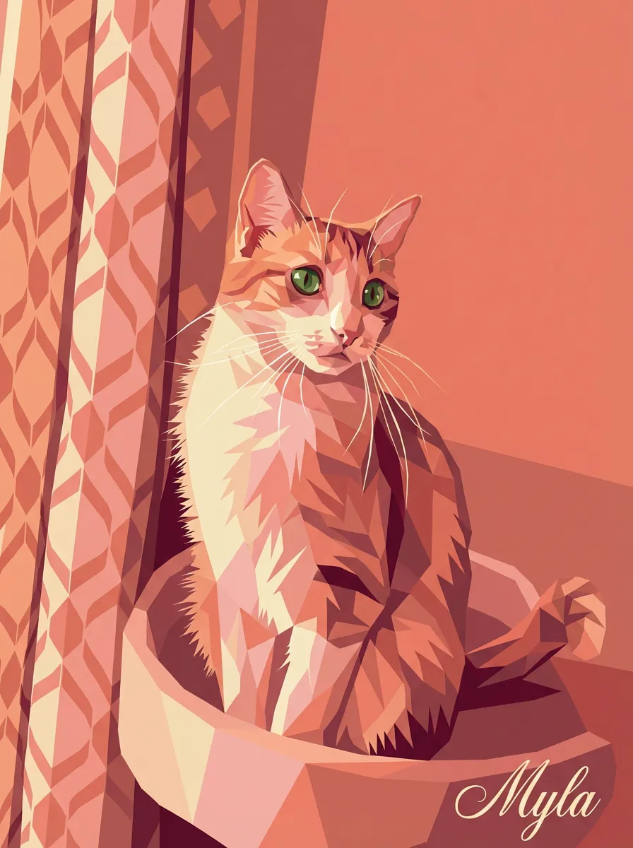 Myla's Peach Reverie