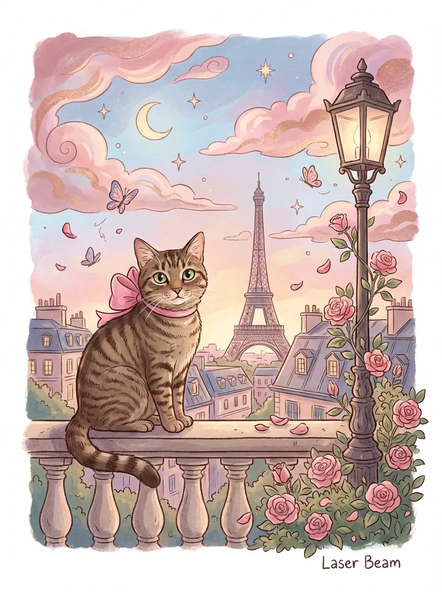 Laser Beam's Parisian Reverie