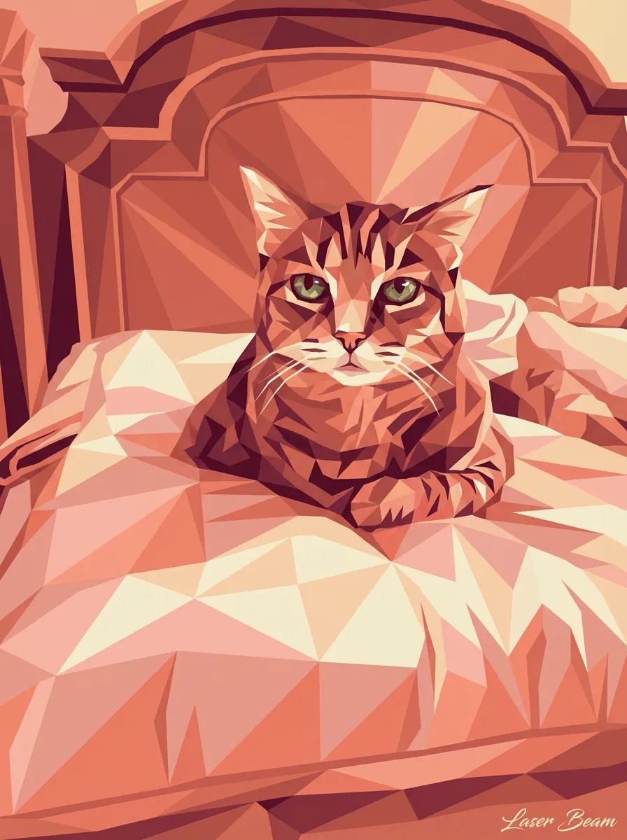 Artwork of Laser Beam