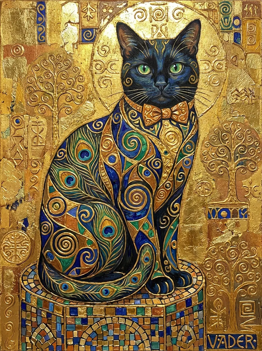 Portrait of Vader, Gilded