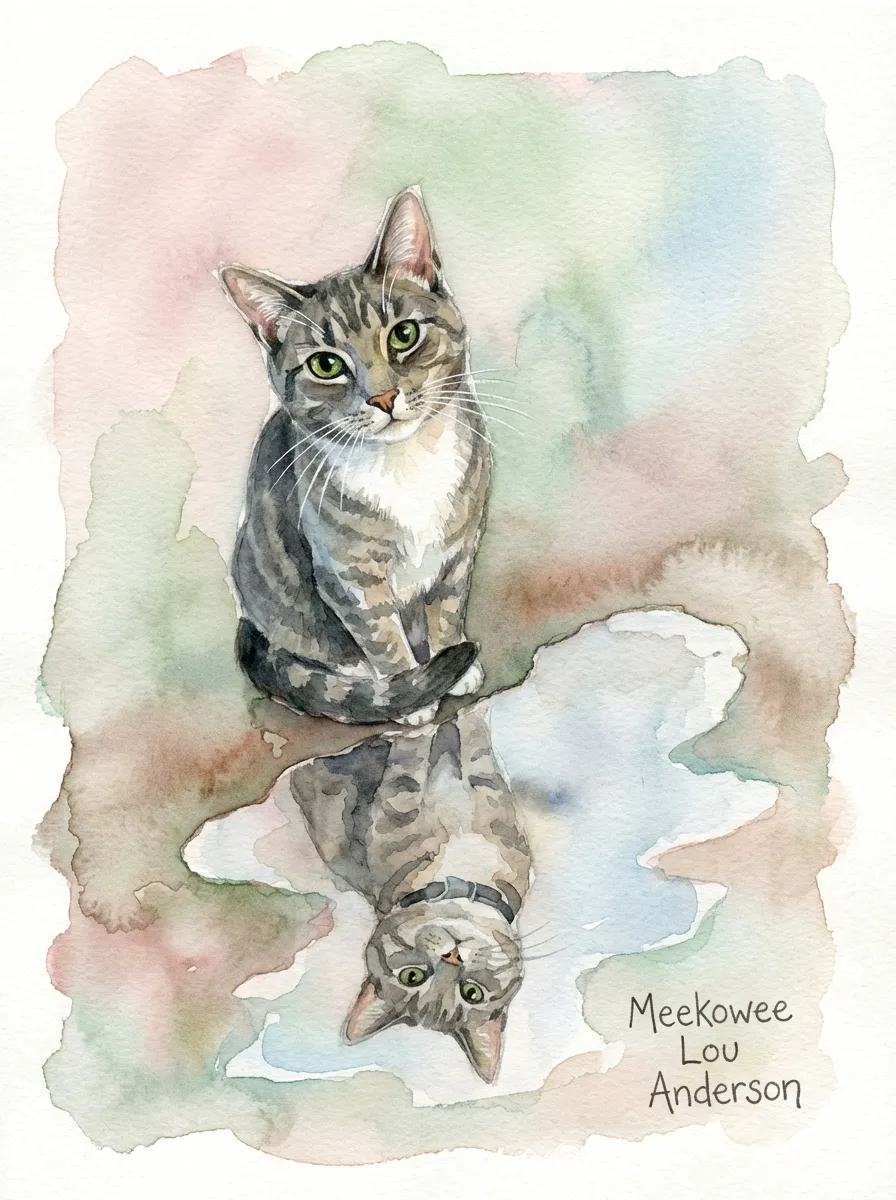 Artwork of Meekowee Lou Anderson
