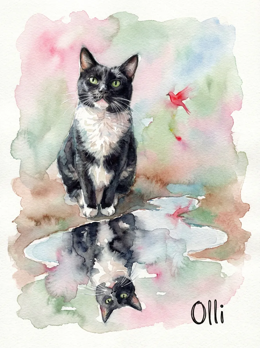 Olli's Contemplative Mirror