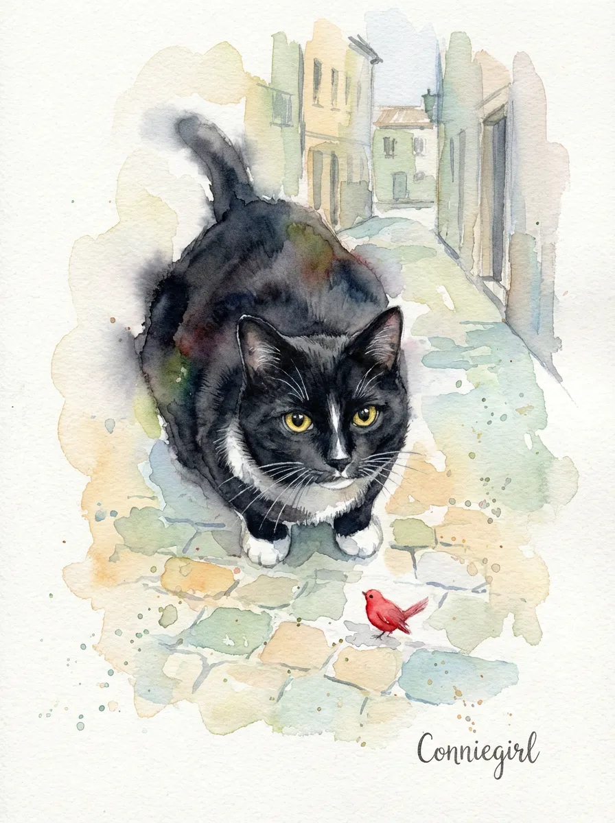 Conniegirl's Crimson Pause