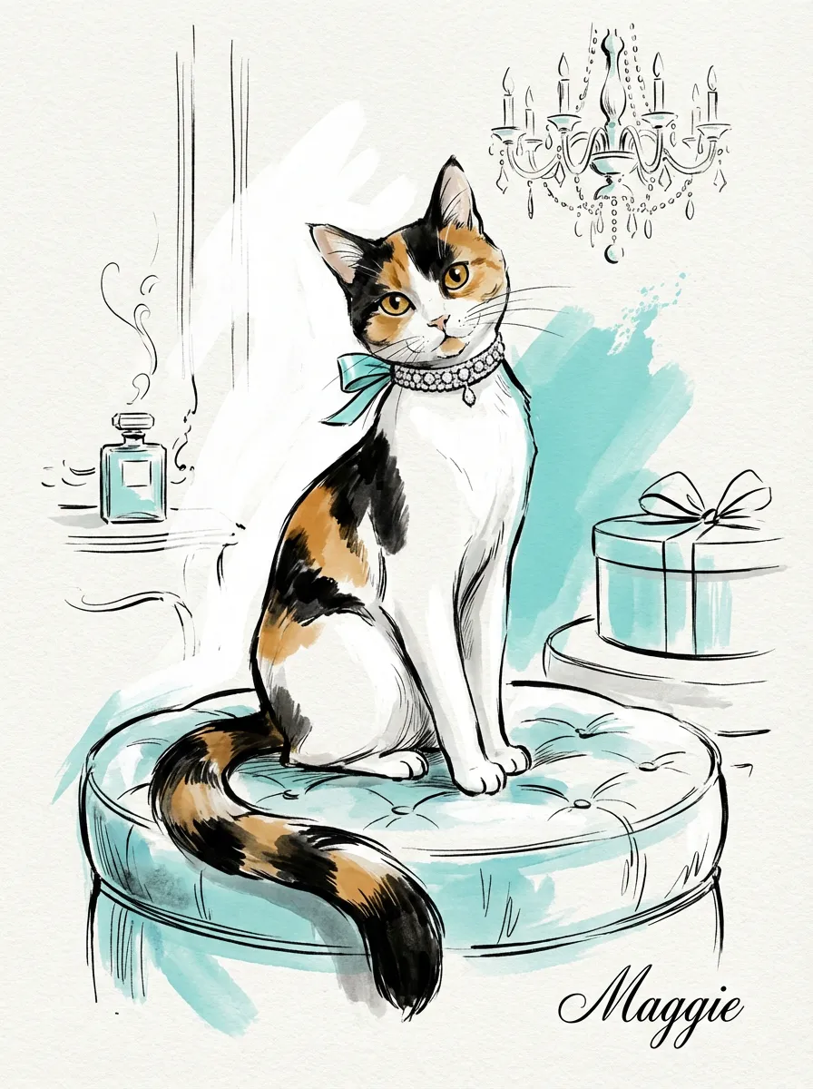 Maggie's Turquoise Reverie