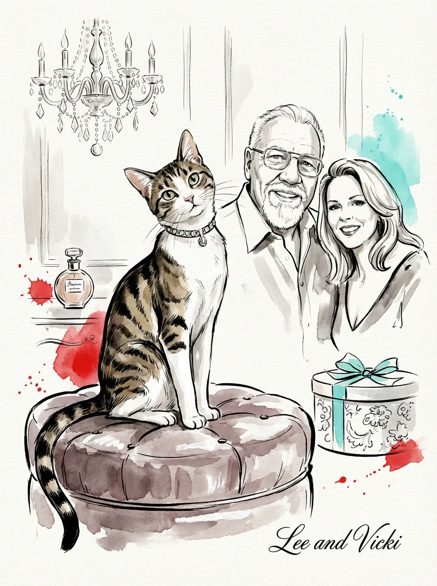 Lee and Vicki's Beloved Feline