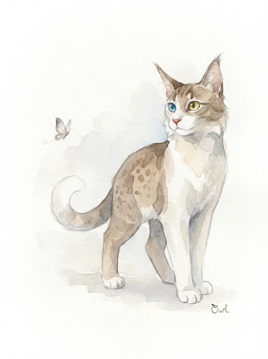 Owl and the Butterfly