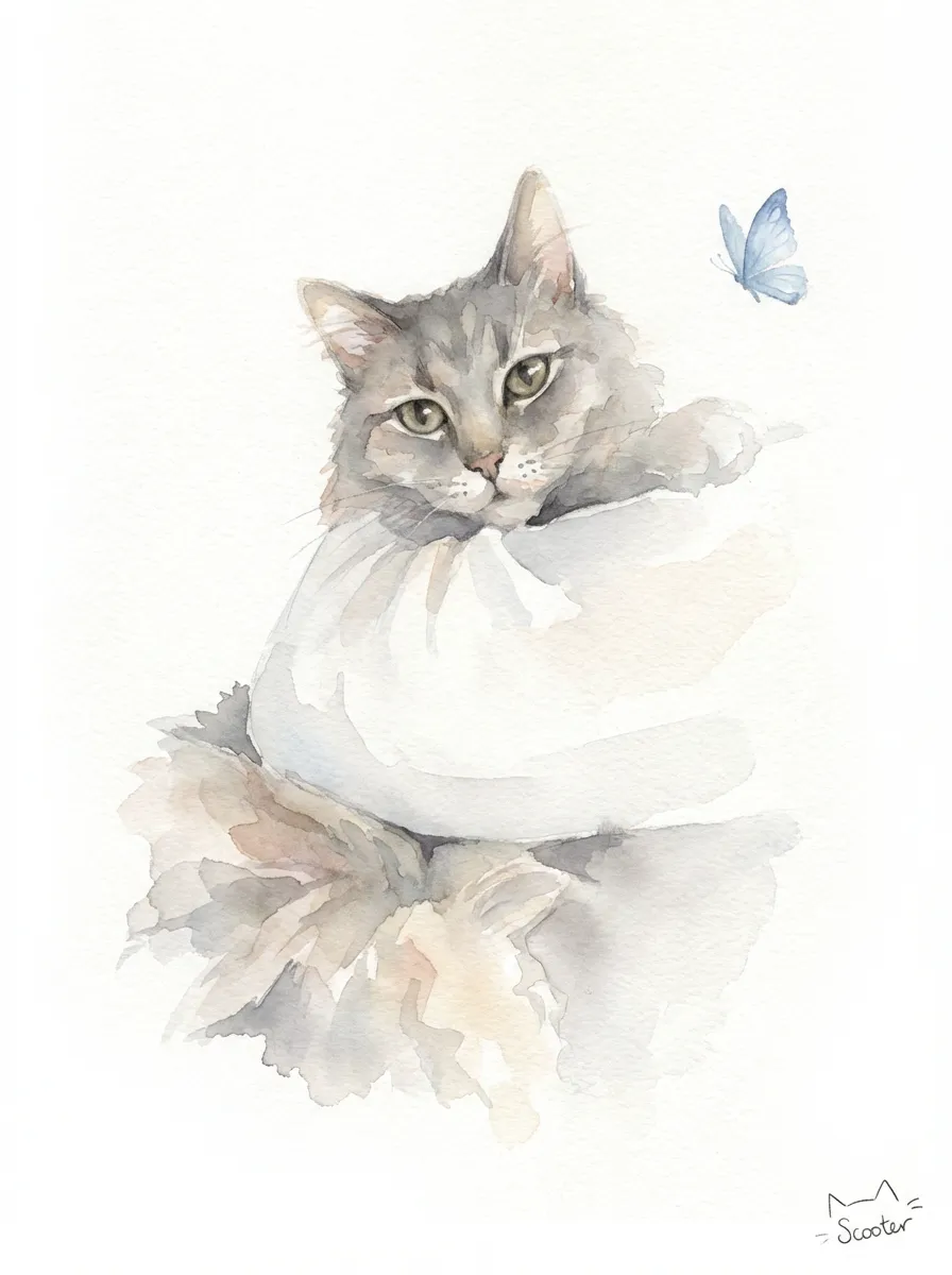 Scooter's Butterfly Reverie