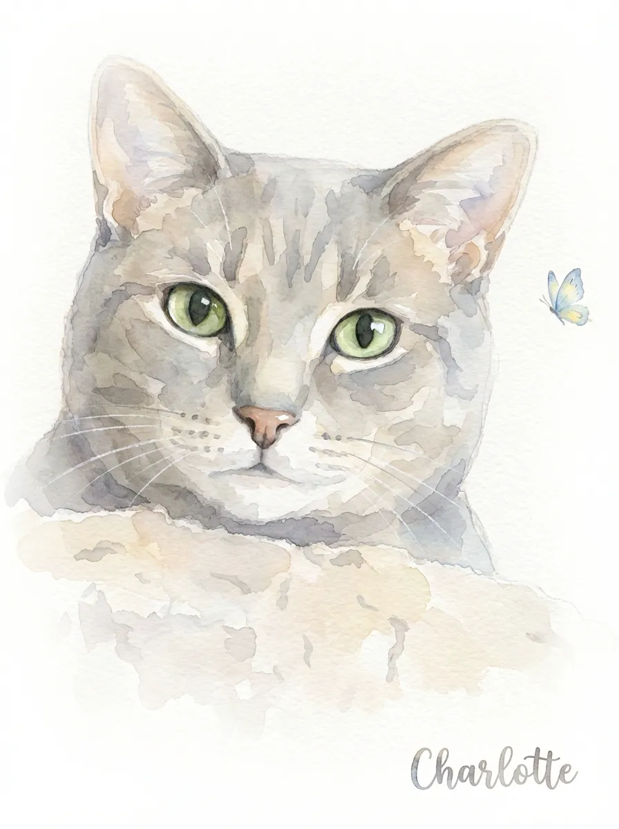 Charlotte's Emerald Gaze