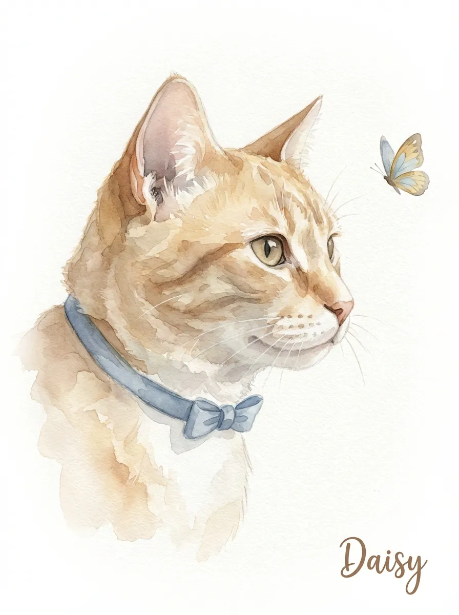 Daisy's Butterfly Reverie