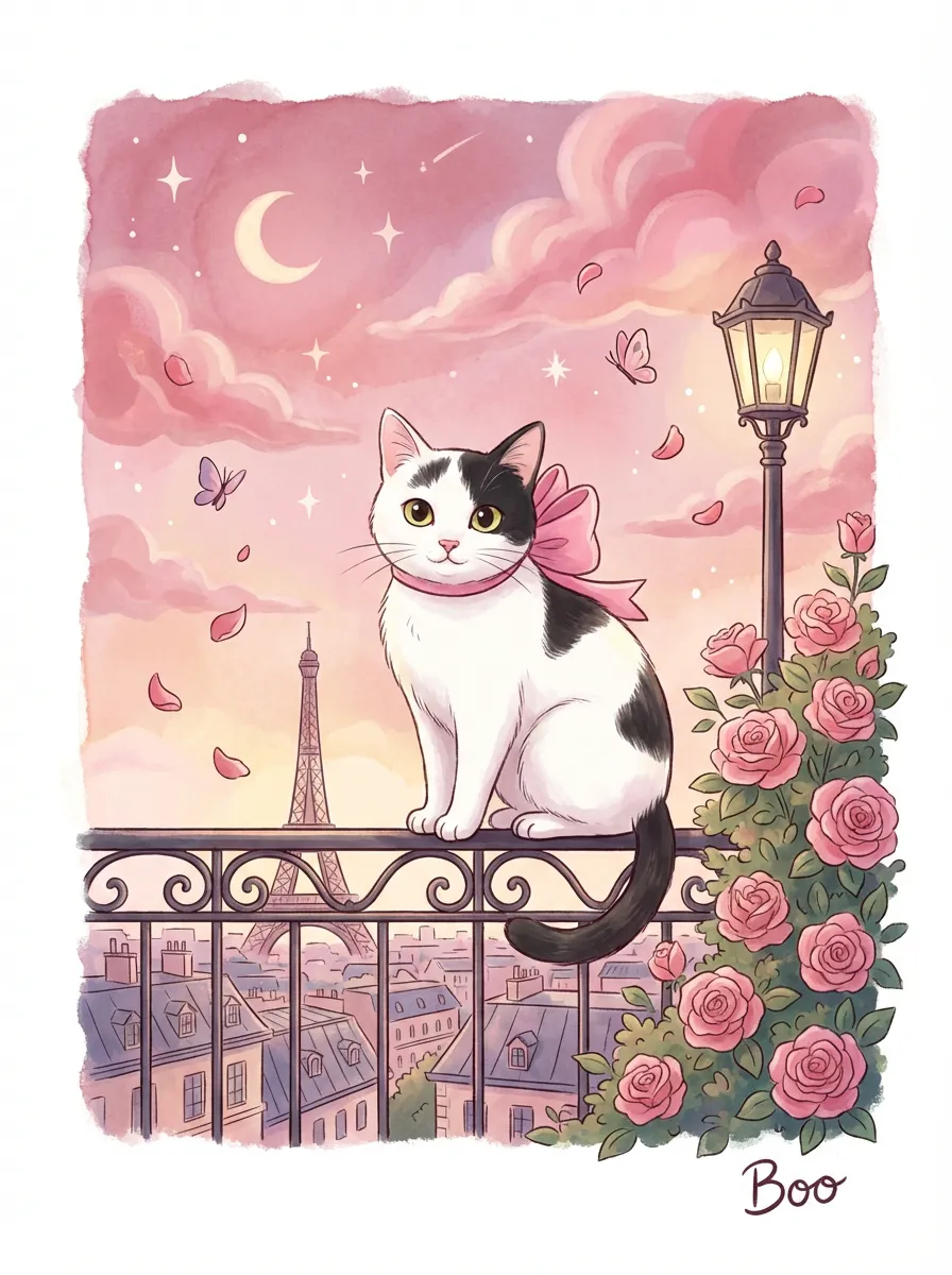 Boo's Parisian Reverie