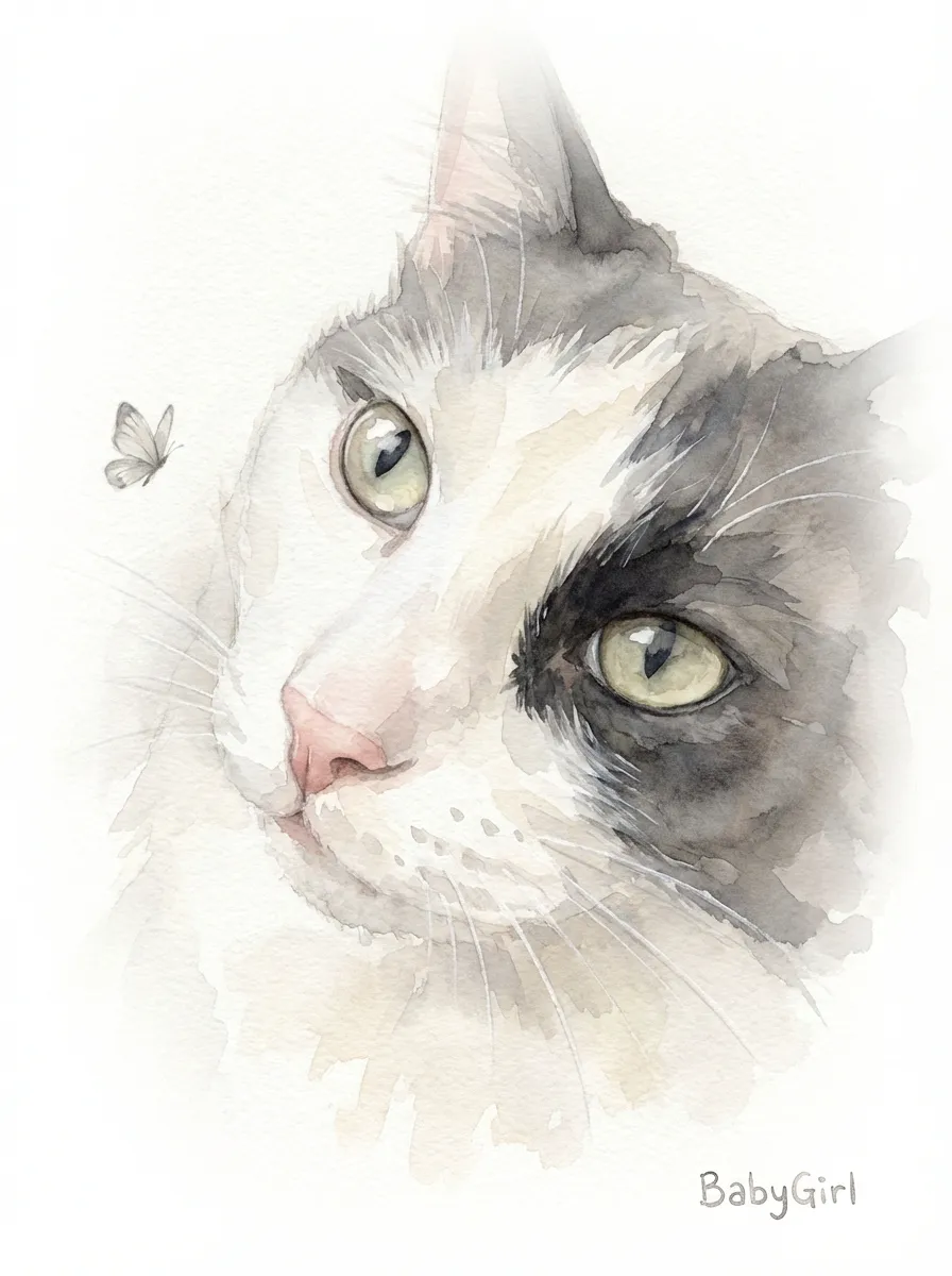 BabyGirl's Ephemeral Gaze